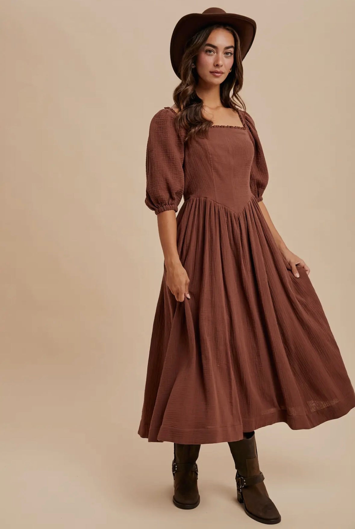 Cowgirl Maxi Dress