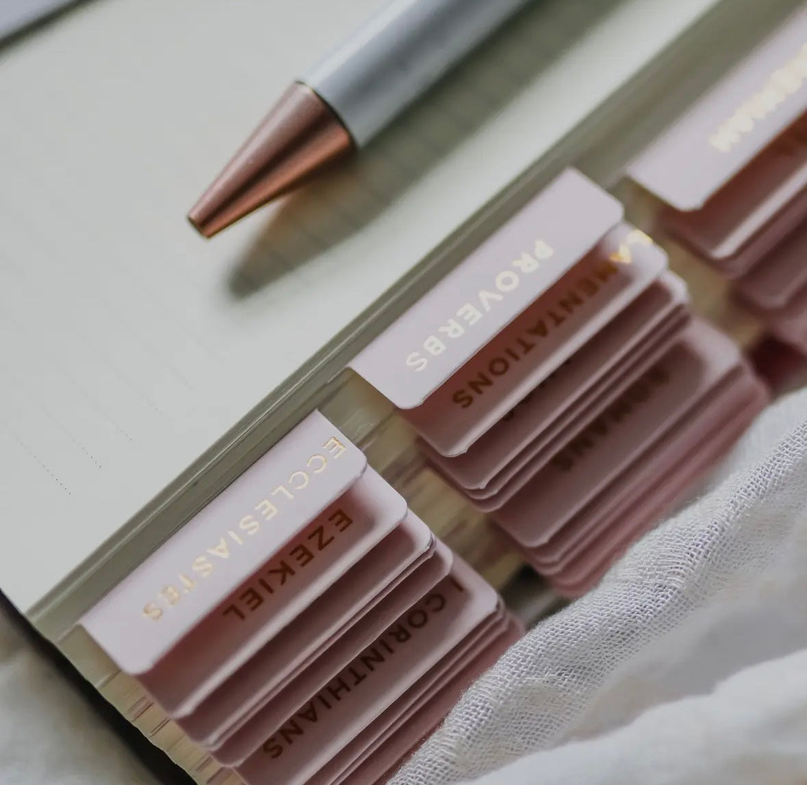Blush Bible Tabs