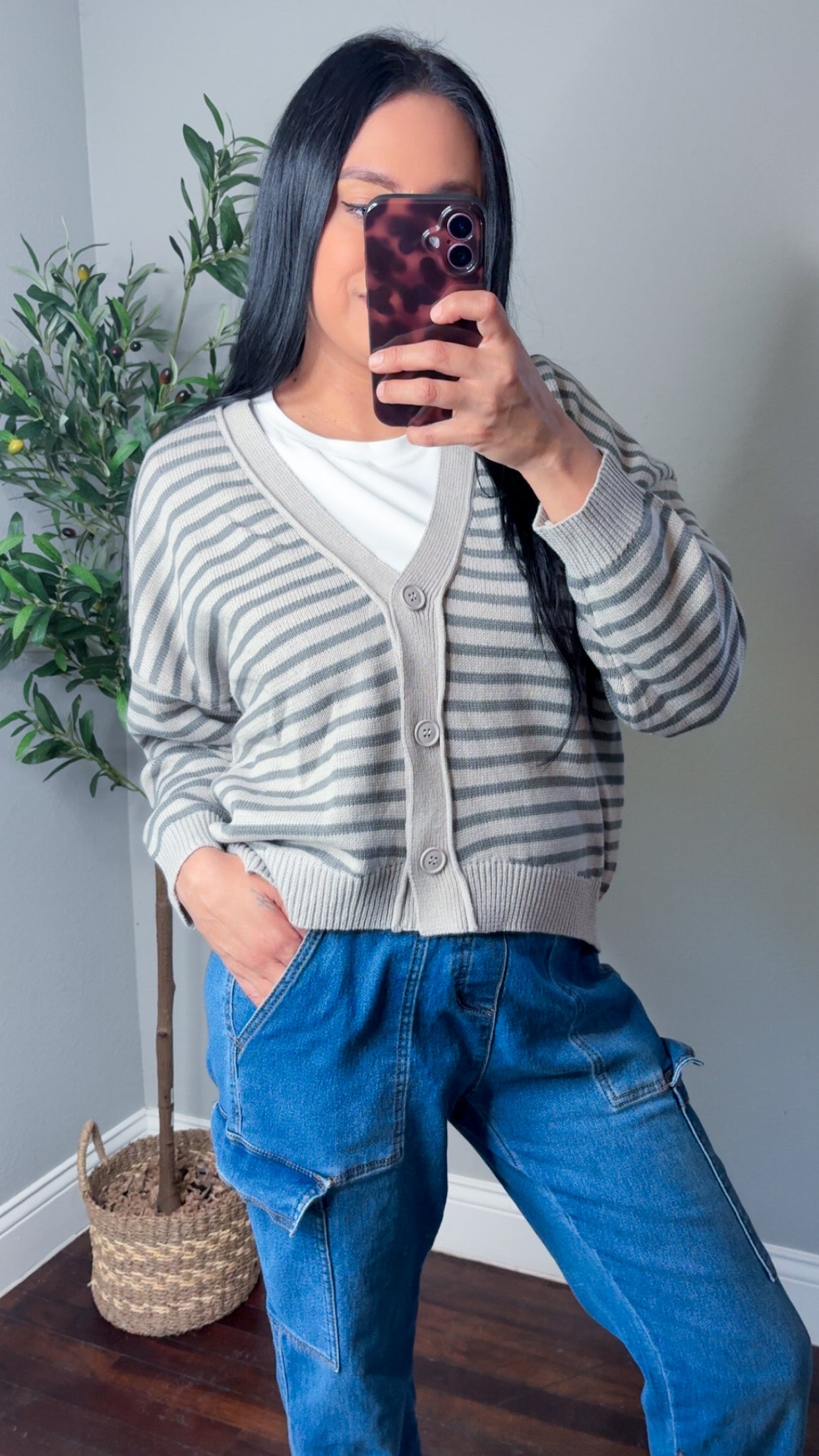 Aurora Stripes Cardigan