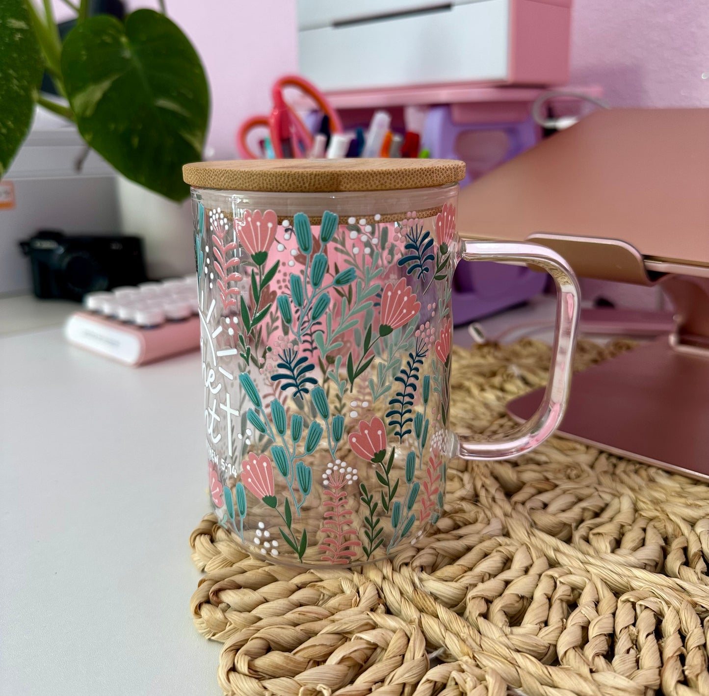 Be the light Glass Mug