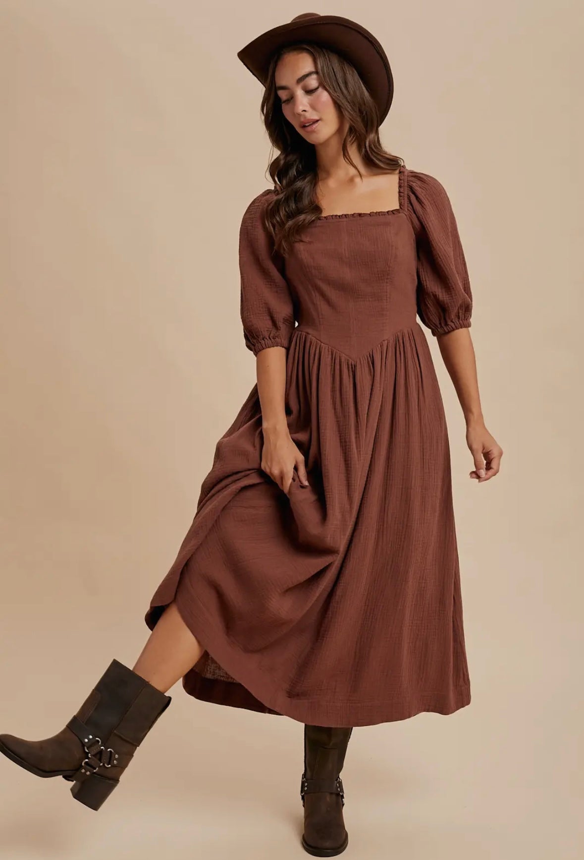 Cowgirl Maxi Dress