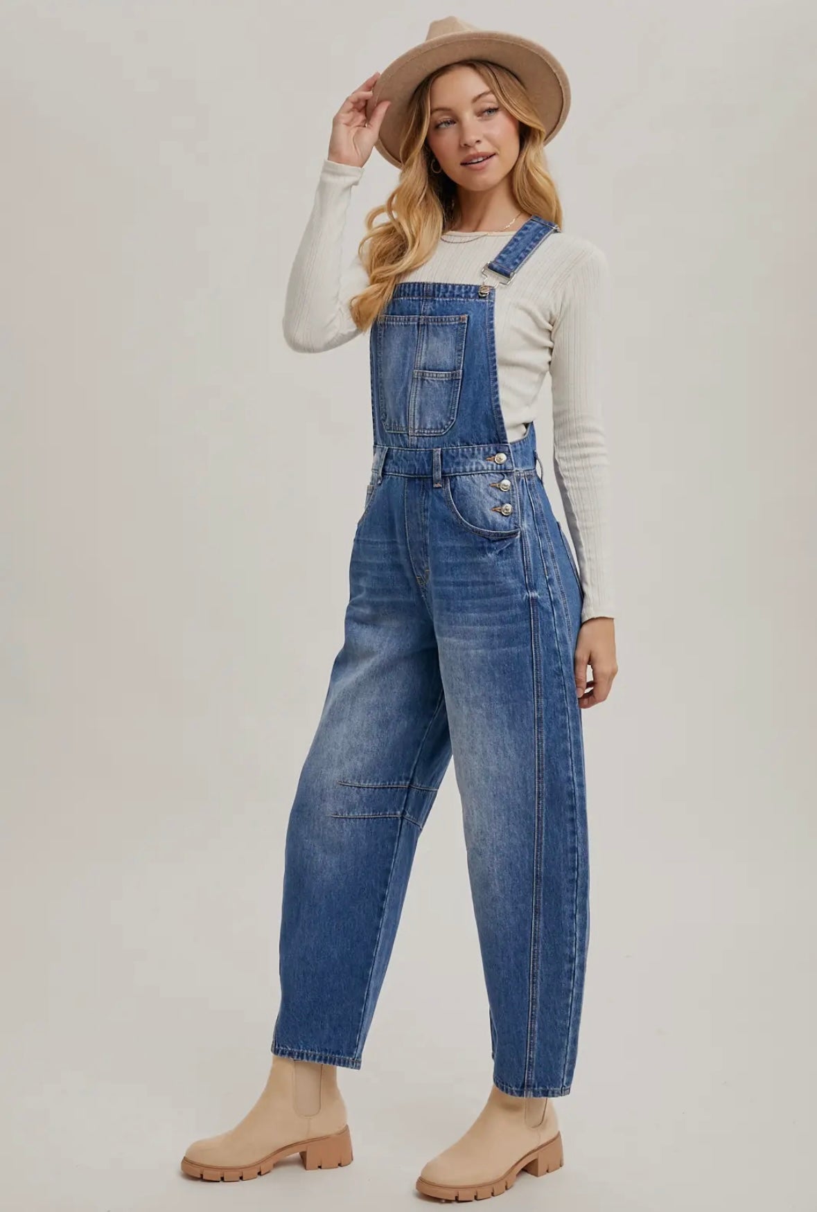 Ranch Barrel Overalls