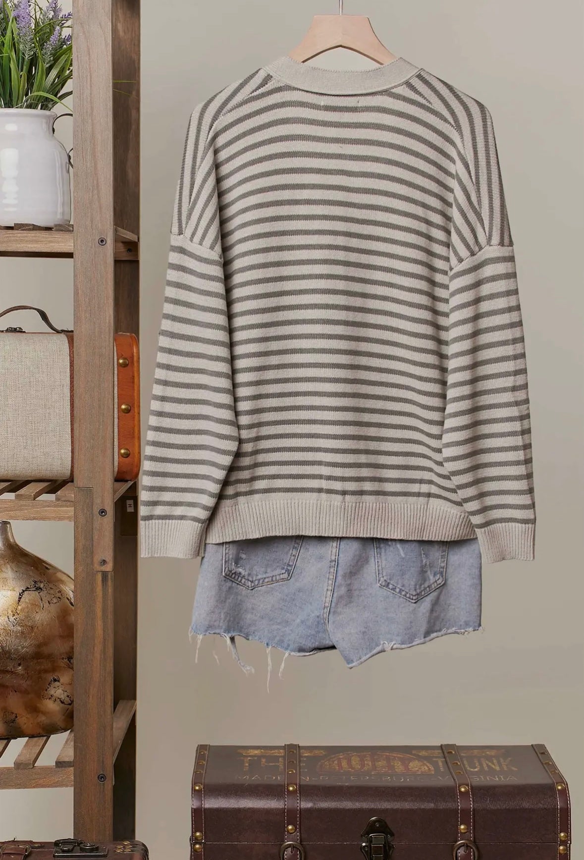 Aurora Stripes Cardigan