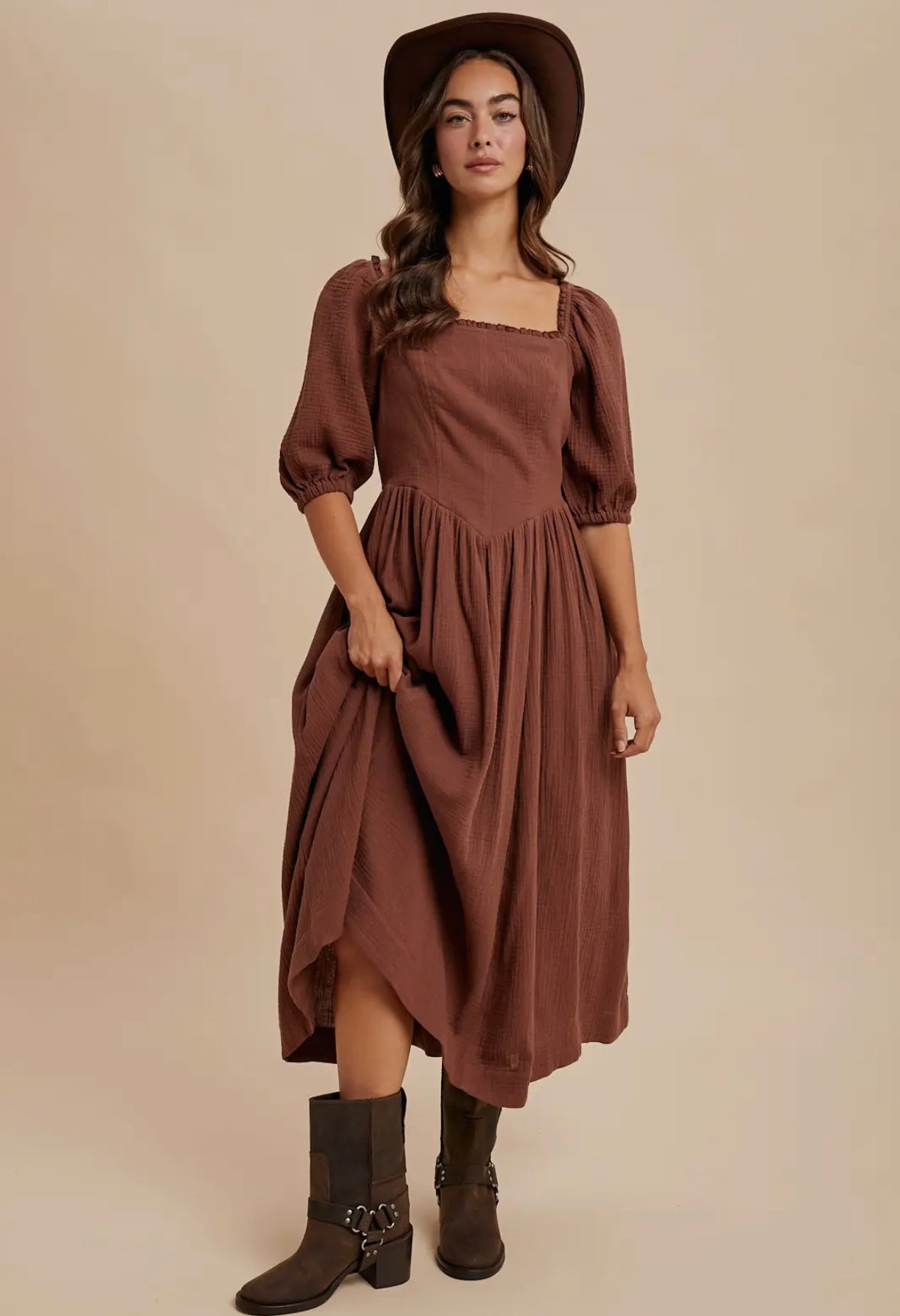 Cowgirl Maxi Dress