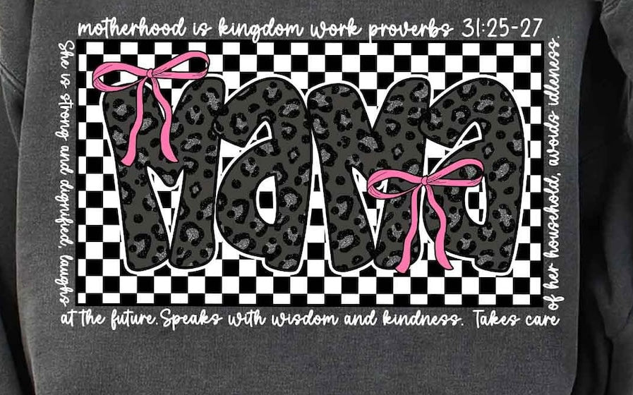 Mama Is Kingdom Work T-shirt | Christian Shirt| Mom T-shirt description for comfort colors
