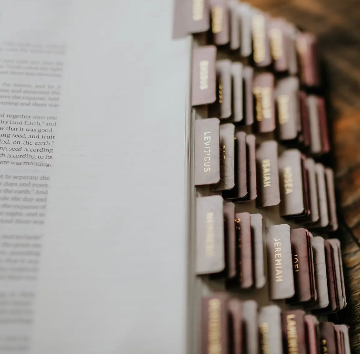 Rose Floral Bible Tabs