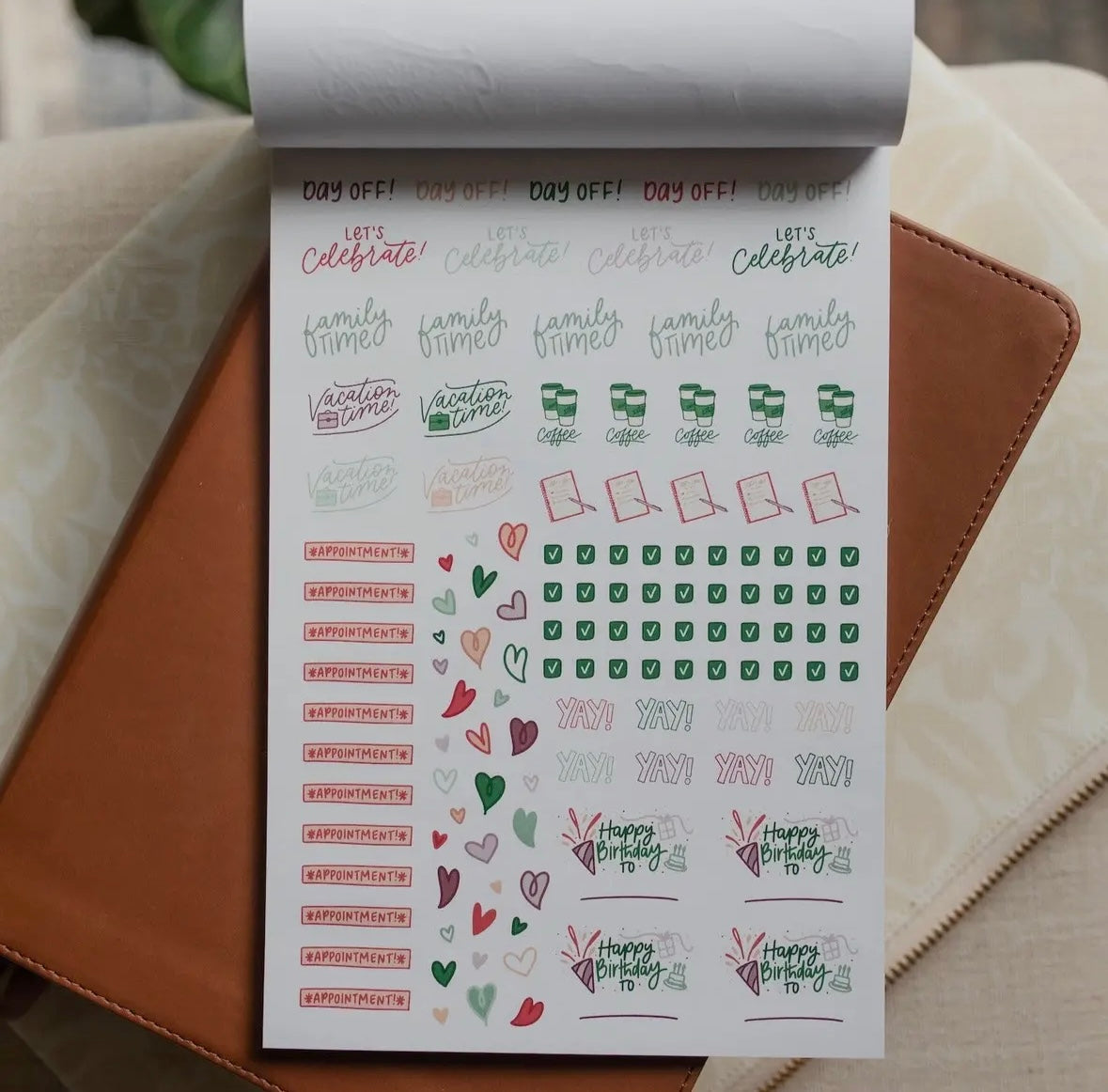 Bible study stickers| Goodness and Mercy