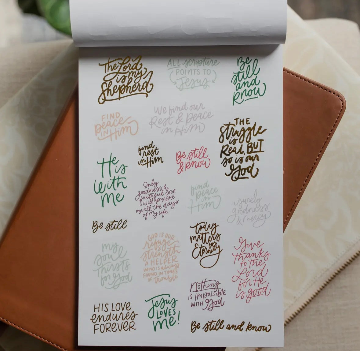 Bible study stickers| Goodness and Mercy