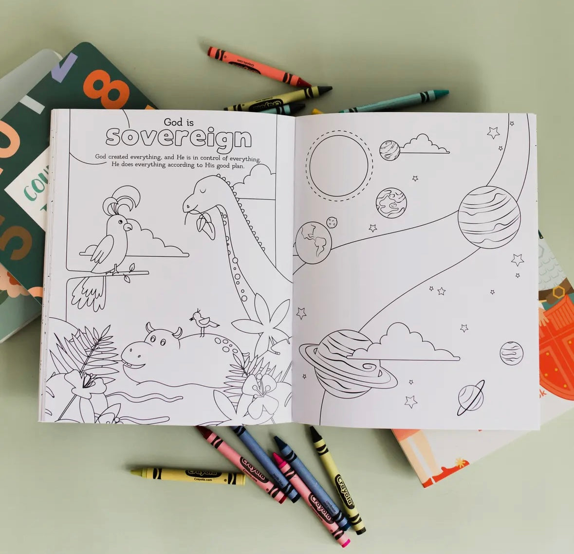 Our Great God – Kids’ Faith Coloring Book