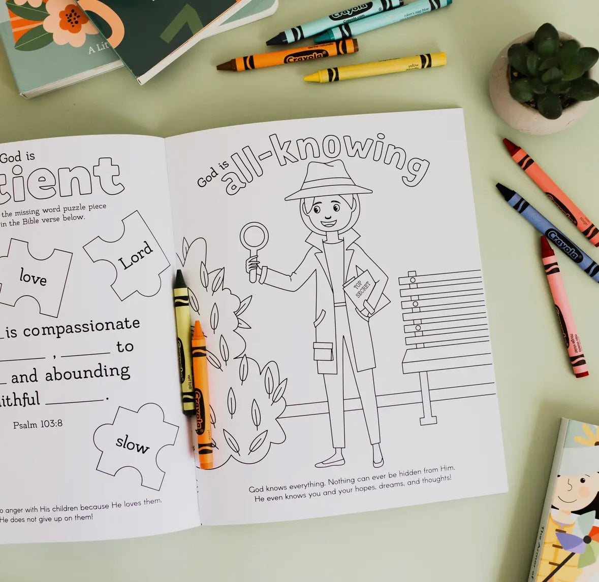 Our Great God – Kids’ Faith Coloring Book