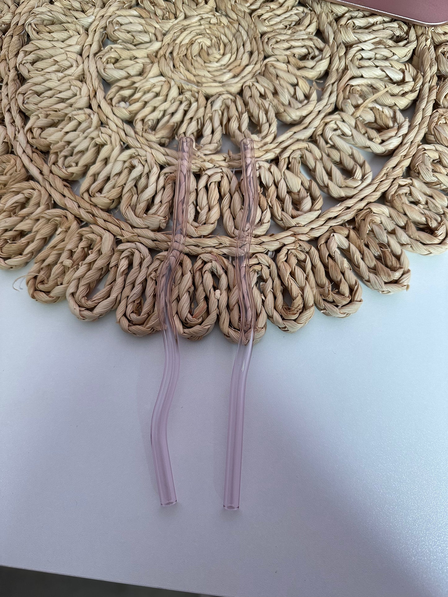 Glass Straw | Glass Bent Straw for 16oz Glass Can Cup | Glass Straw for Iced Coffee | Reusable Straw | Colorful Glass Straws