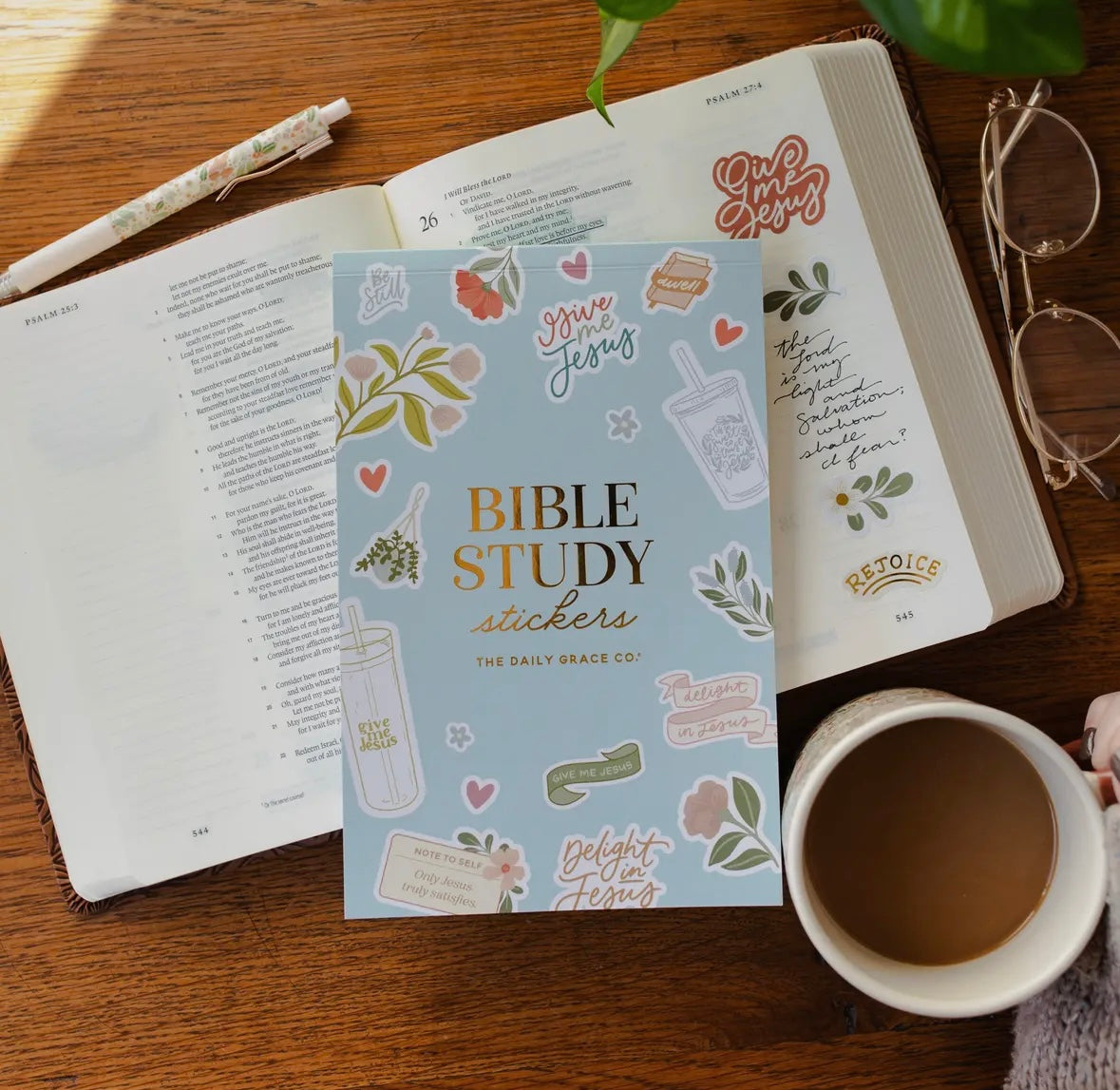 Bible study stickers| Give me Jesus