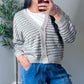 Aurora Stripes Cardigan
