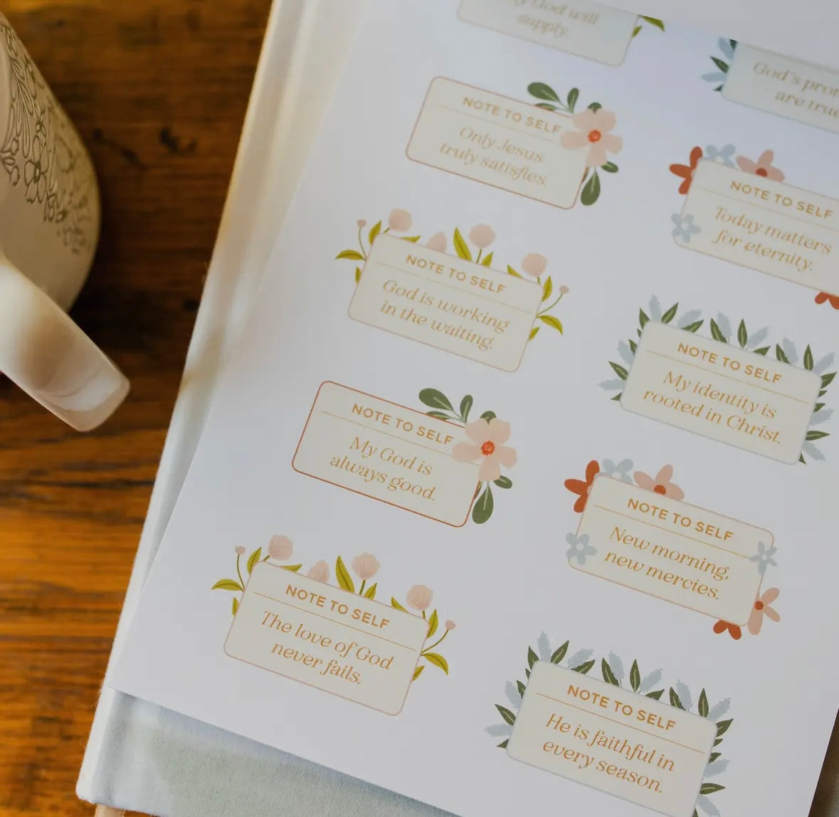 Bible study stickers| Give me Jesus