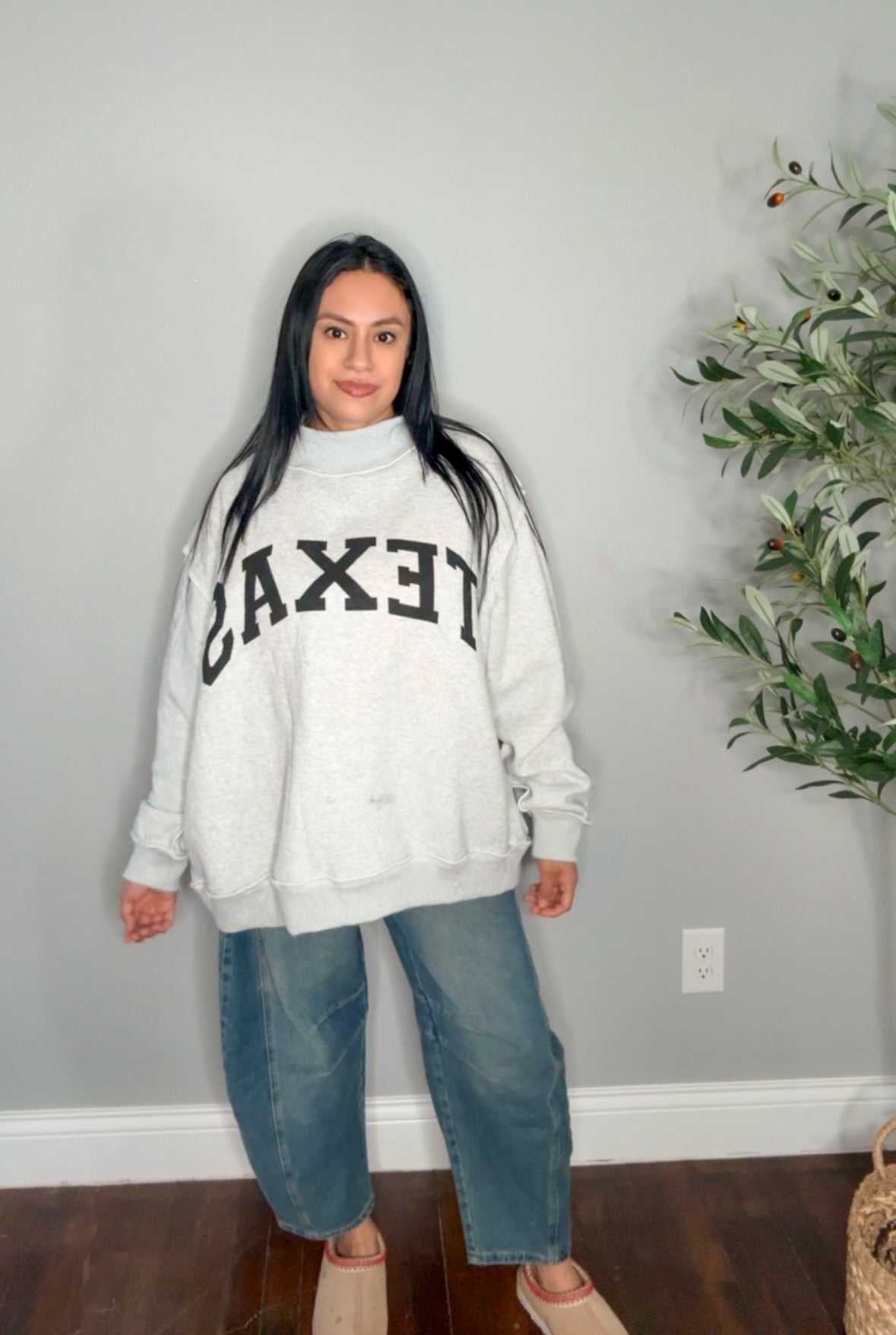 Reversible Texas Mockneck