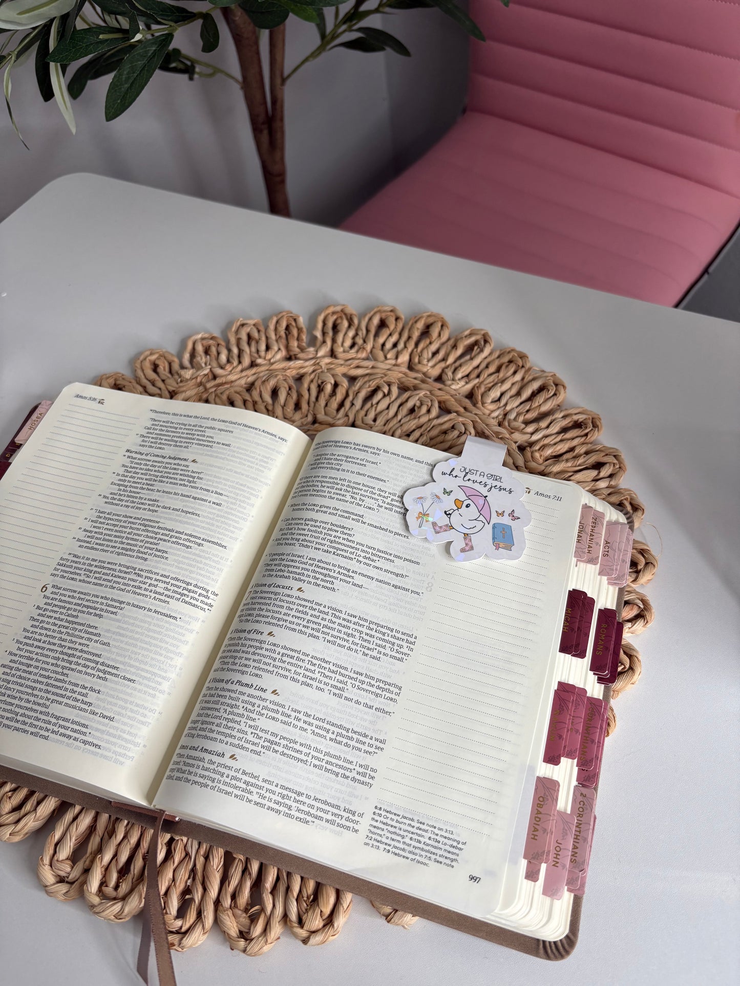 Faith-based magnetic bookmarks