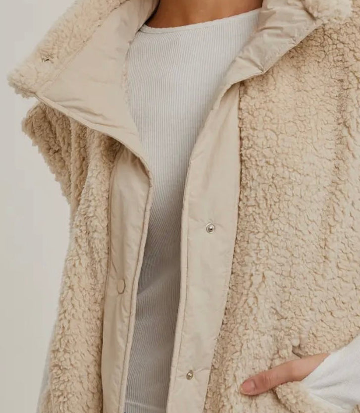 Cozy Promise Sherpa vest