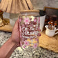 She is Strong Proverbs 31:25 Glass Cup
