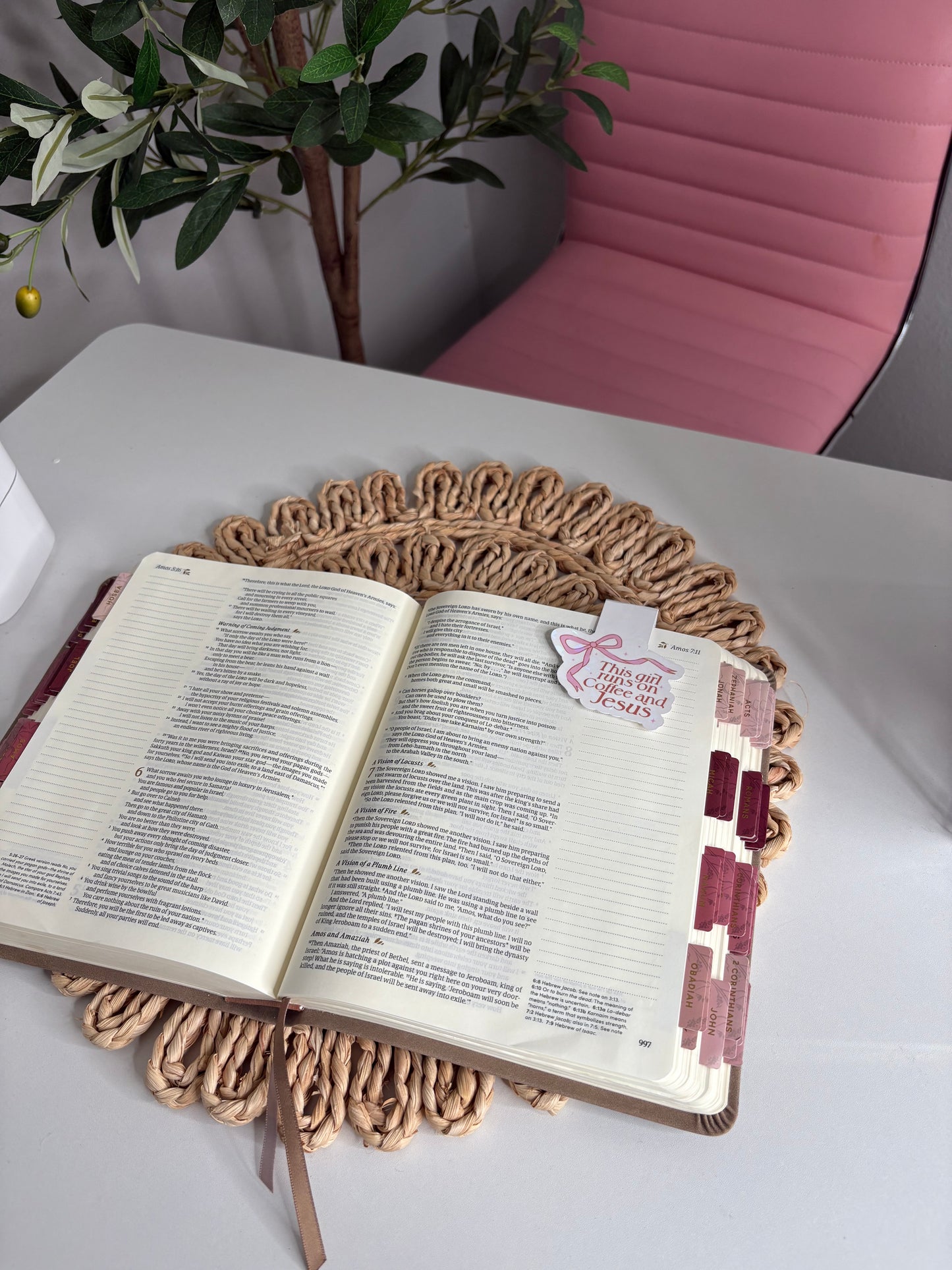 Faith-based magnetic bookmarks