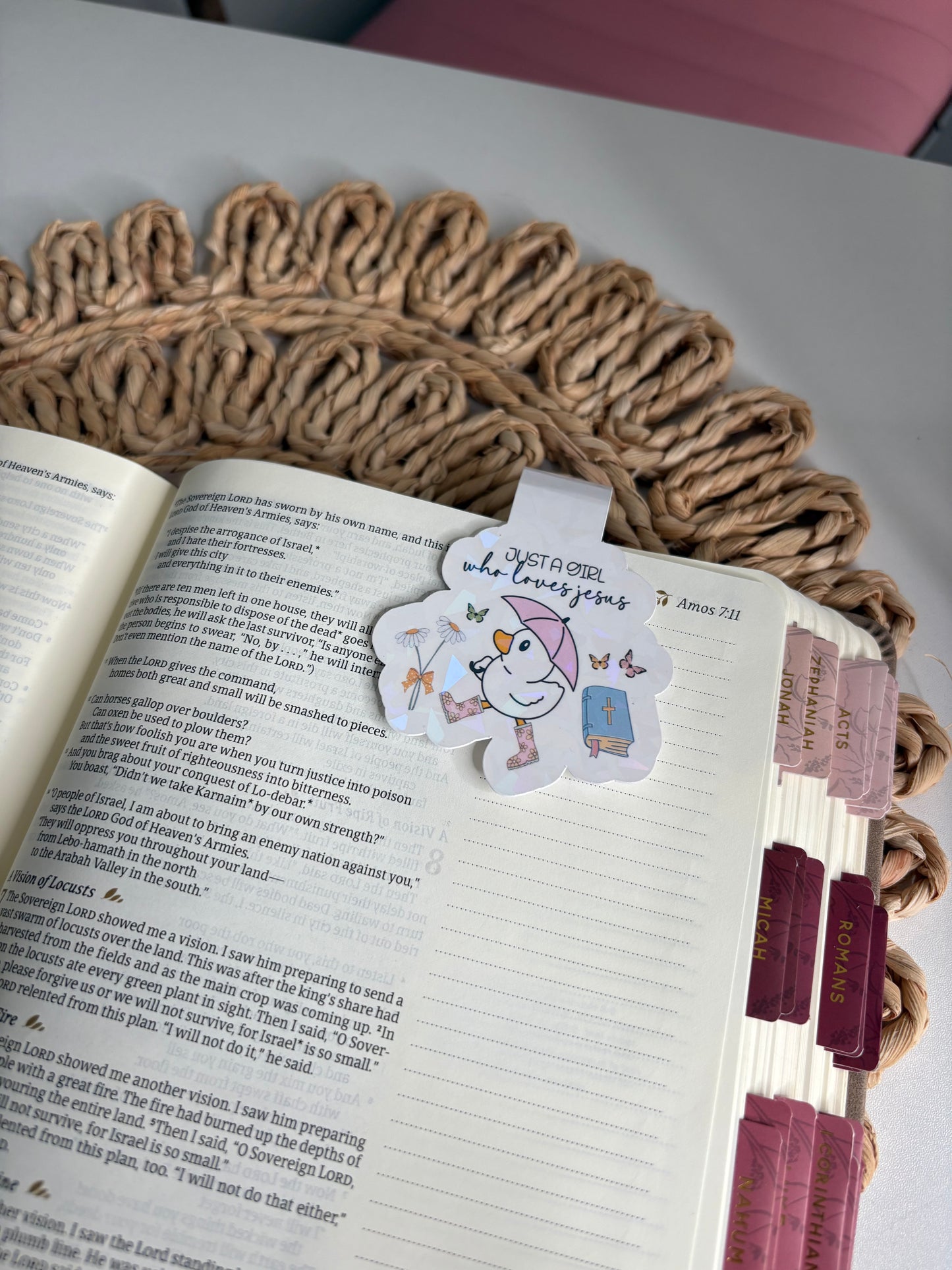 Faith-based magnetic bookmarks