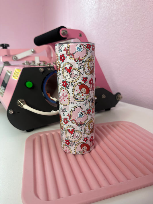 Toy Story Valentines 20oz tumbler, Toy Story Gift ideas, Valentines Gifts for her