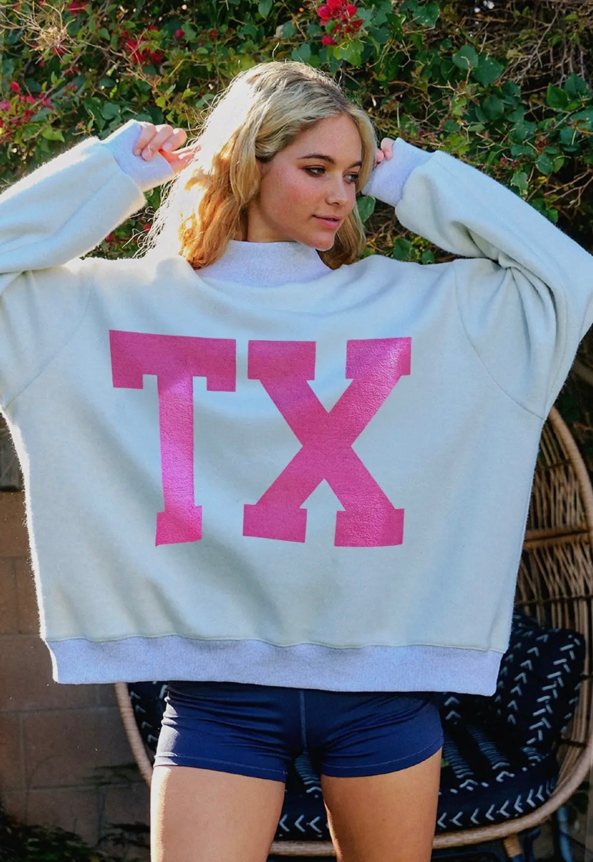 Reversible Texas Mockneck