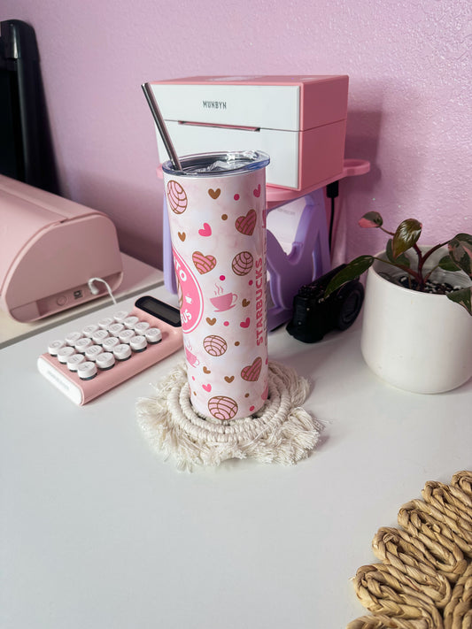 Cafecito y Jesus 20oz tumbler | Faith Tumbler | Jesus Tumbler