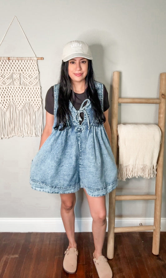 Summer Blues Romper