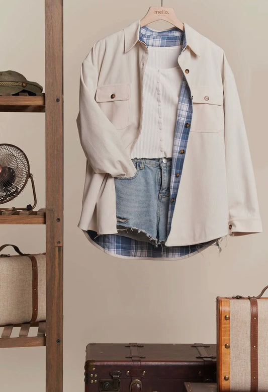 The Cozy Reversible Shirt Jacket