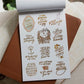 Bible study stickers| Goodness and Mercy