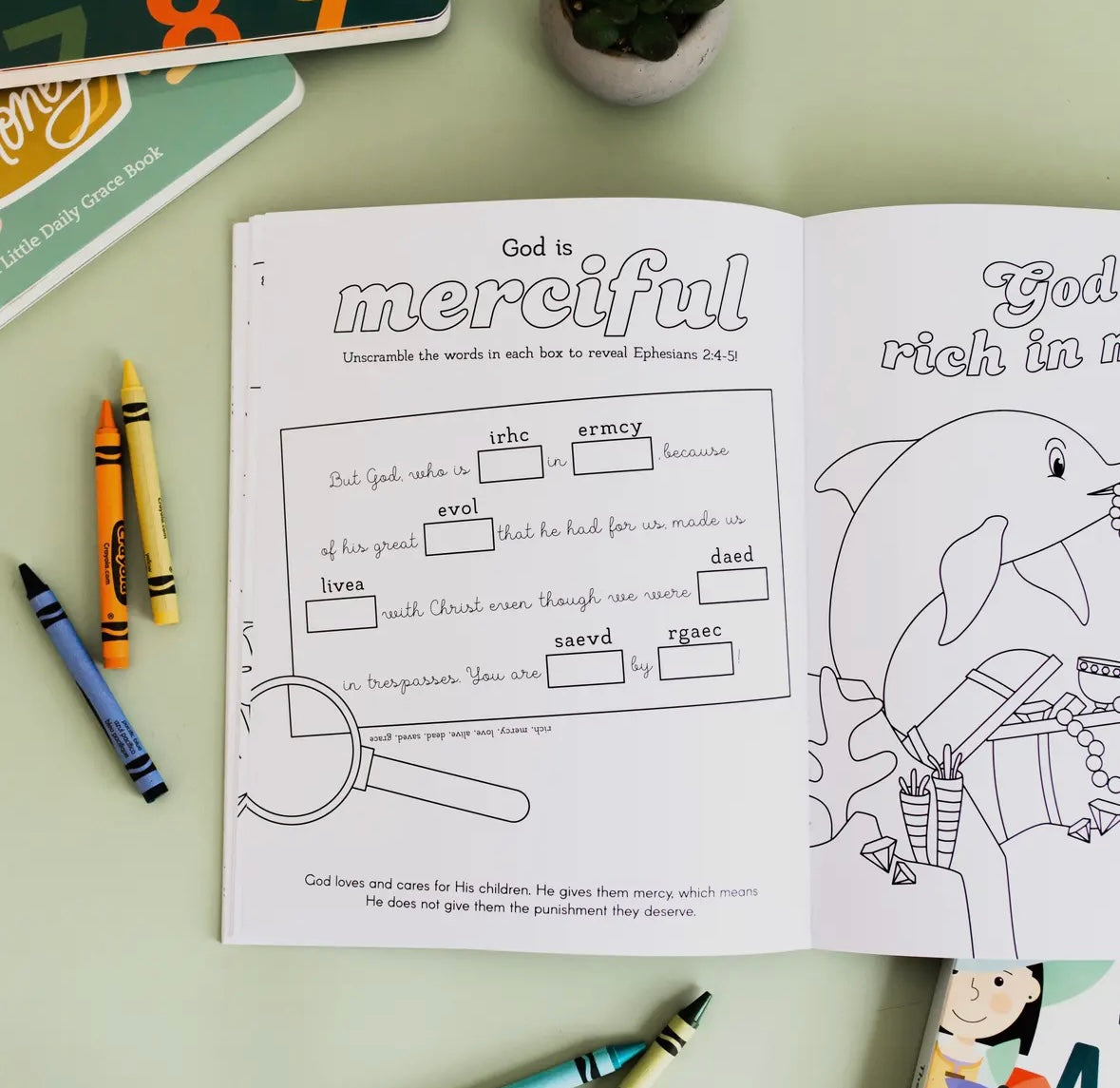 Our Great God – Kids’ Faith Coloring Book