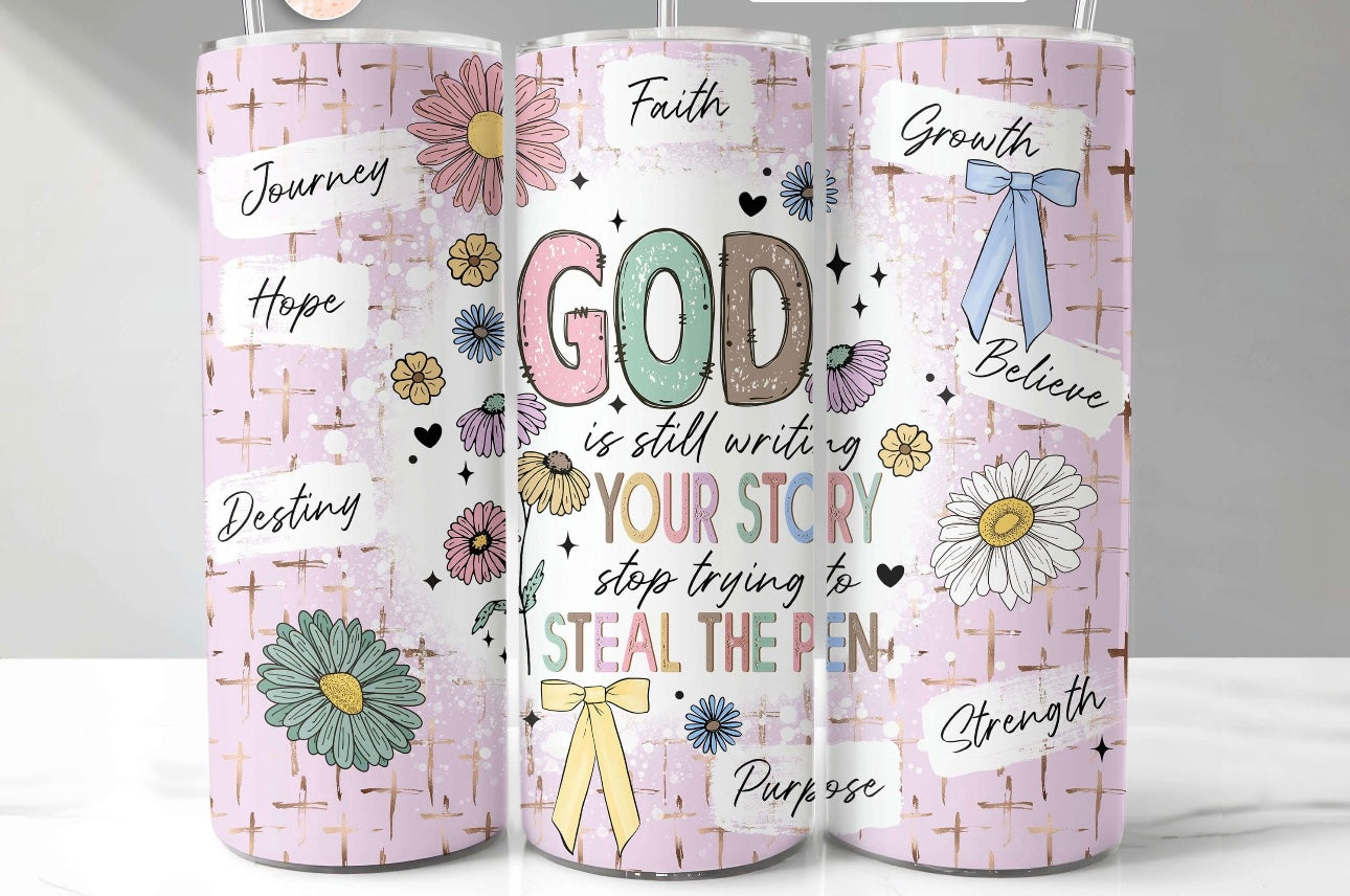 Christian 20oz Tumbler | Faith-Inspired Drinkware for Everyday Use