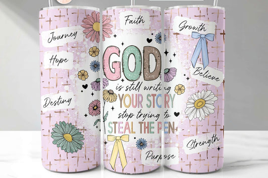 Christian 20oz Tumbler | Faith-Inspired Drinkware for Everyday Use