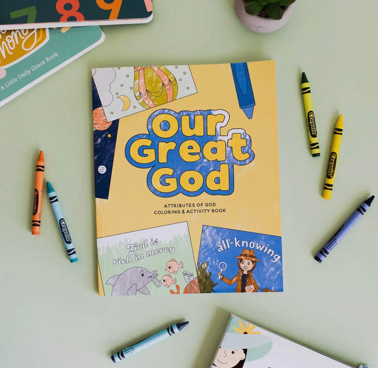 Our Great God – Kids’ Faith Coloring Book