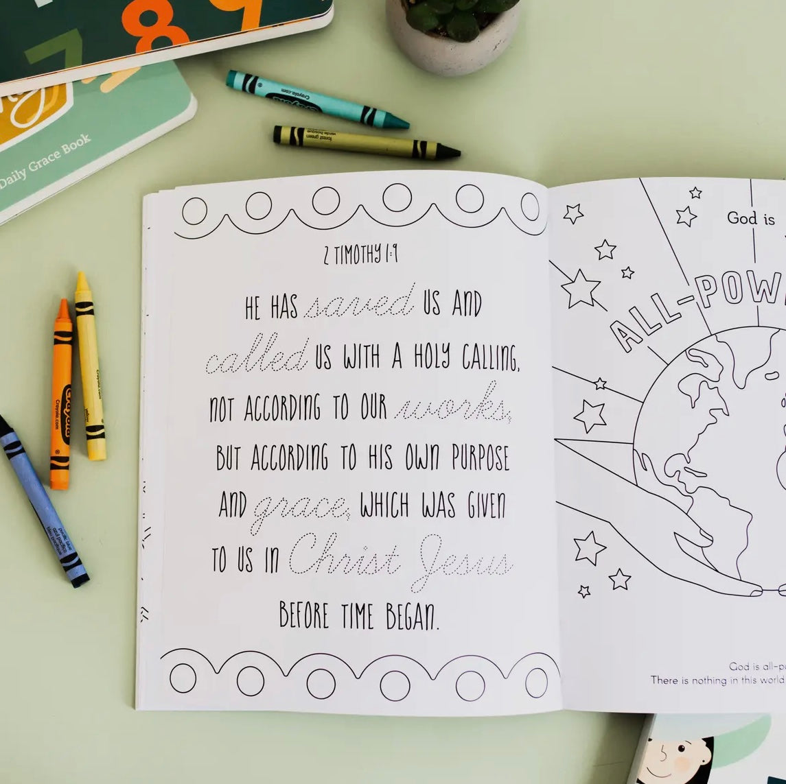 Our Great God – Kids’ Faith Coloring Book
