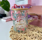 Be the light Mathew 5:14 Glass Cup /  Coffee Cup / Gifts for Her / Iced Coffee Cup / Christian Gifts