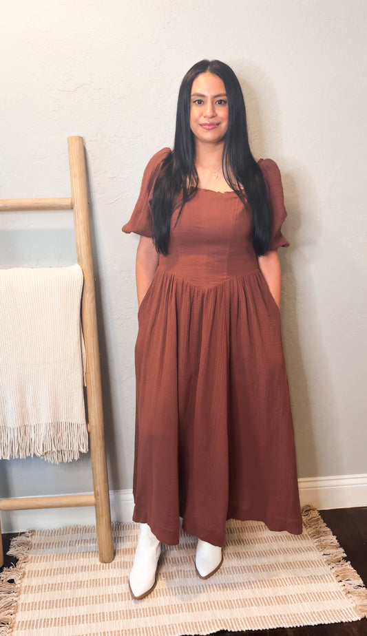 Cowgirl Maxi Dress