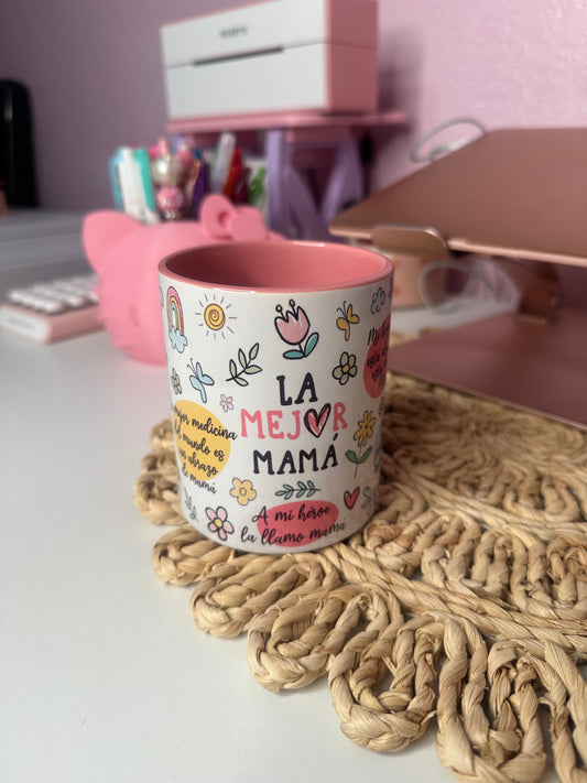 La Mejor Mamá Taza | The Best Mom Mug | Regalo para Mamá en su Día