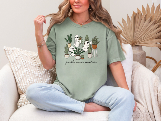 Just One More Plant Tshirt | Plant Mom Shirt